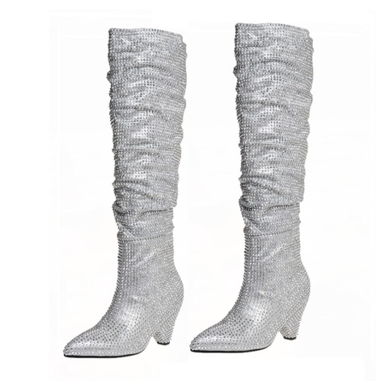 Glitter Laarzen Glitter Kleding