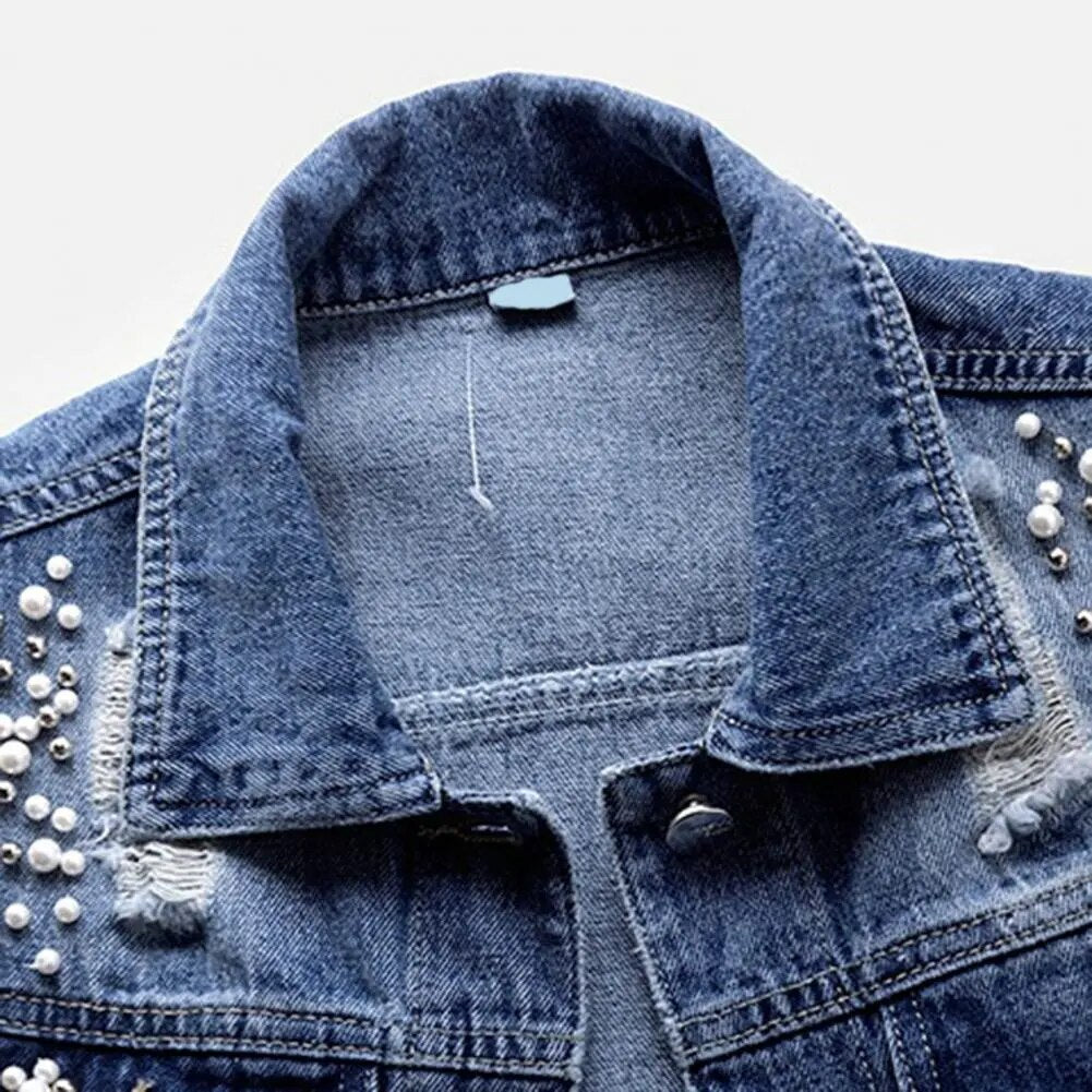 Blue Denim Vest
