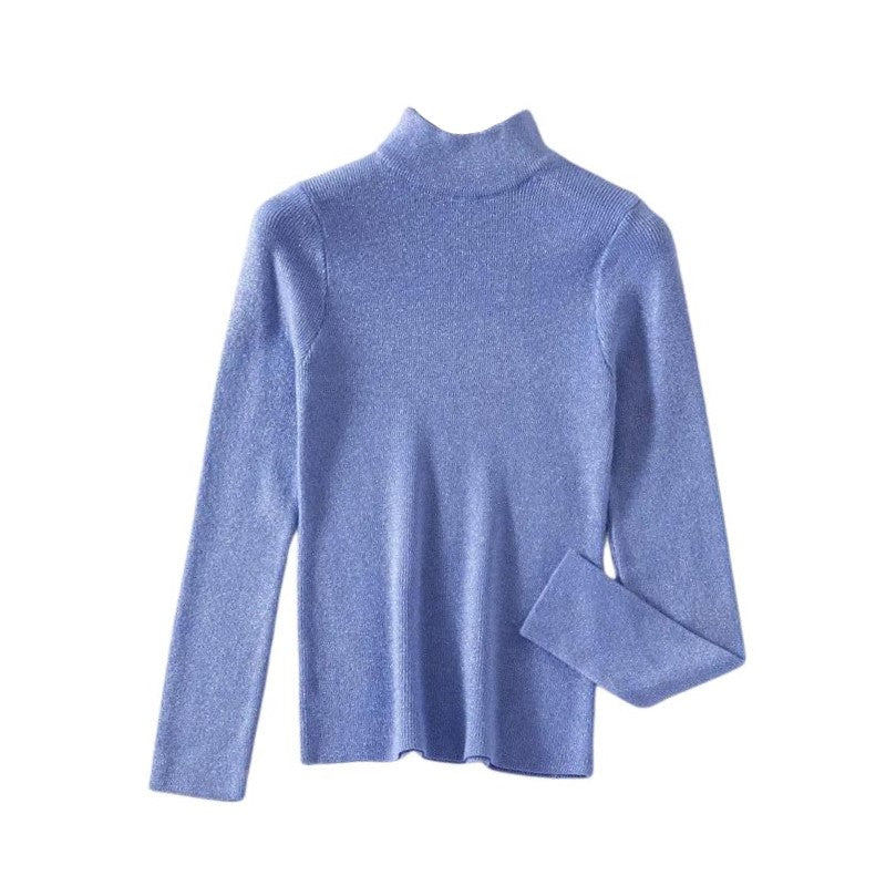 Blauwe Glitter Trui