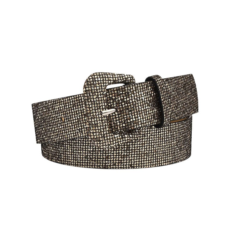 Brede Glitter Riem