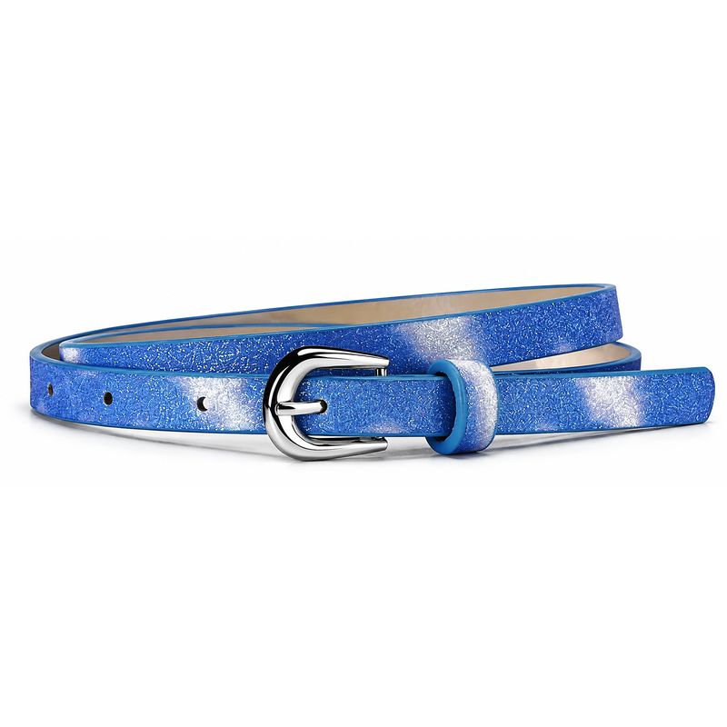 Donkerblauwe Glitter Riem