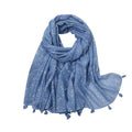 Donkerblauwe Glitter Sjaal