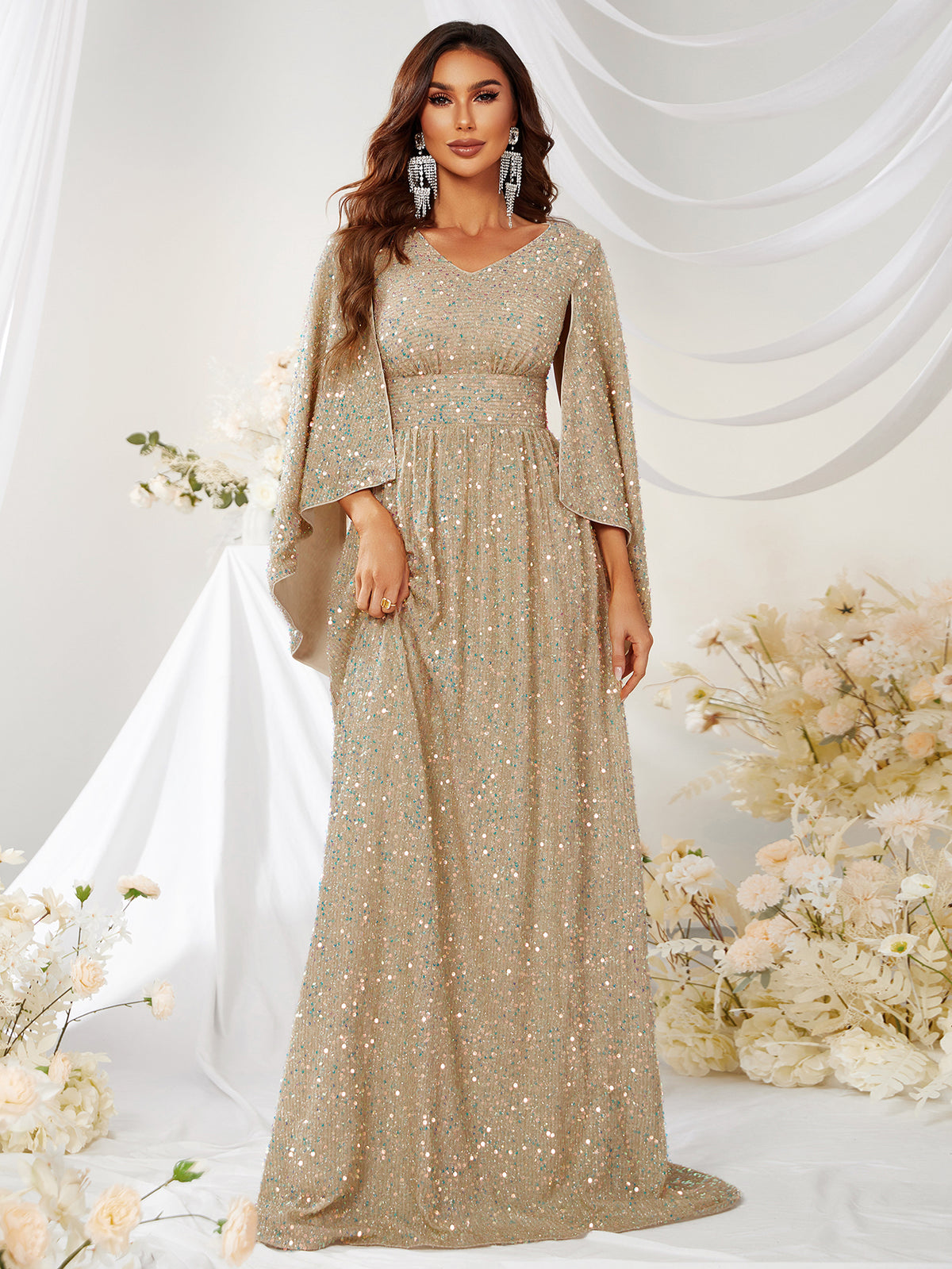 Galajurk Beige Glitter
