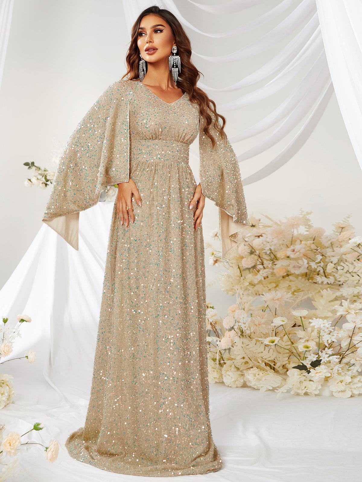 Galajurk Beige Glitter