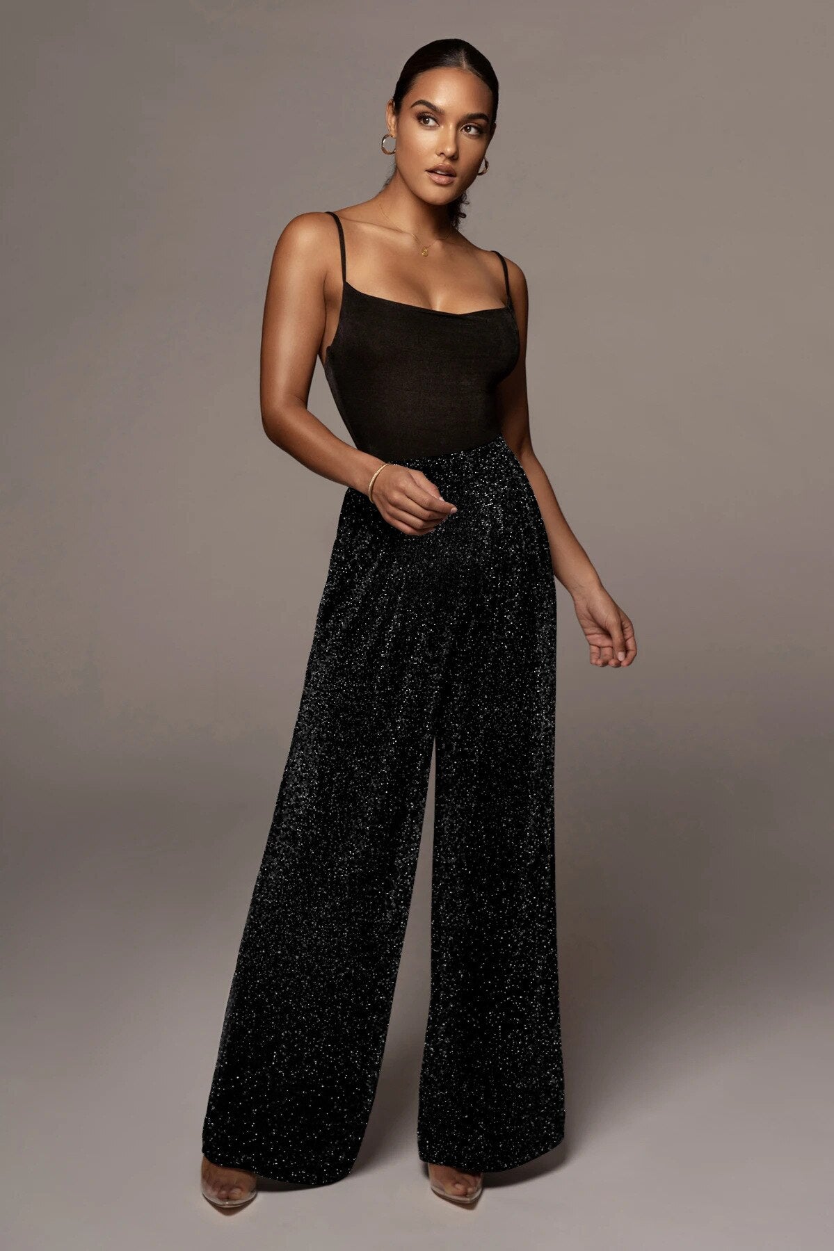 Glitter Broek Pantalon