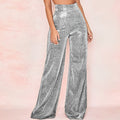Glitter Broek Zilver