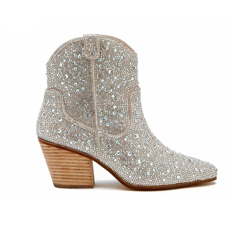 Glitter Cowboy Boots