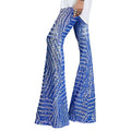 Glitter Flared Broek Carnaval