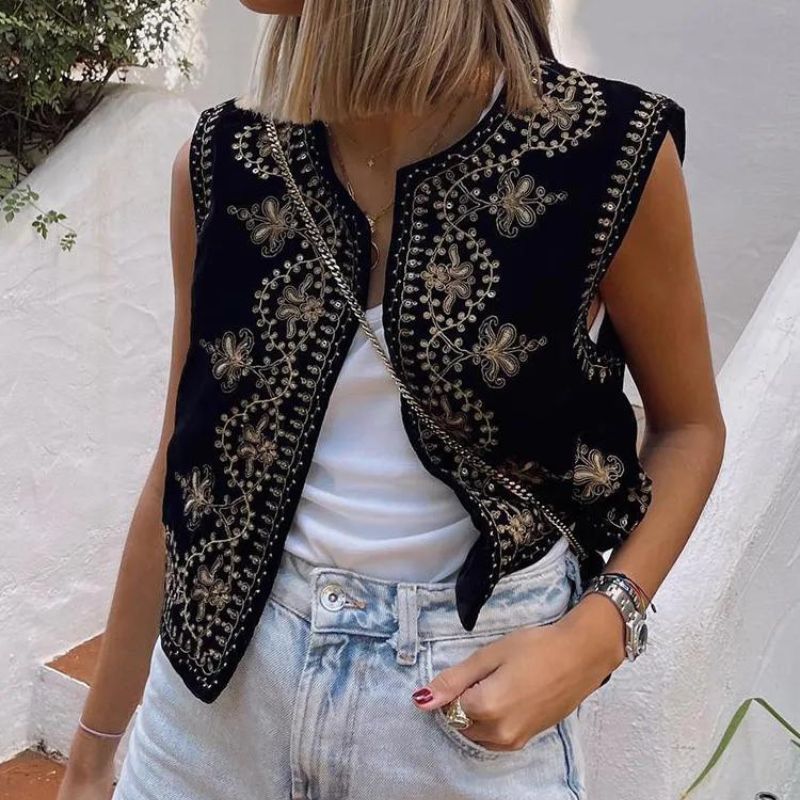 Women's Glitter Vest