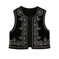 glitter gilet dames