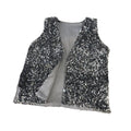 Glitter Gilet Zilver