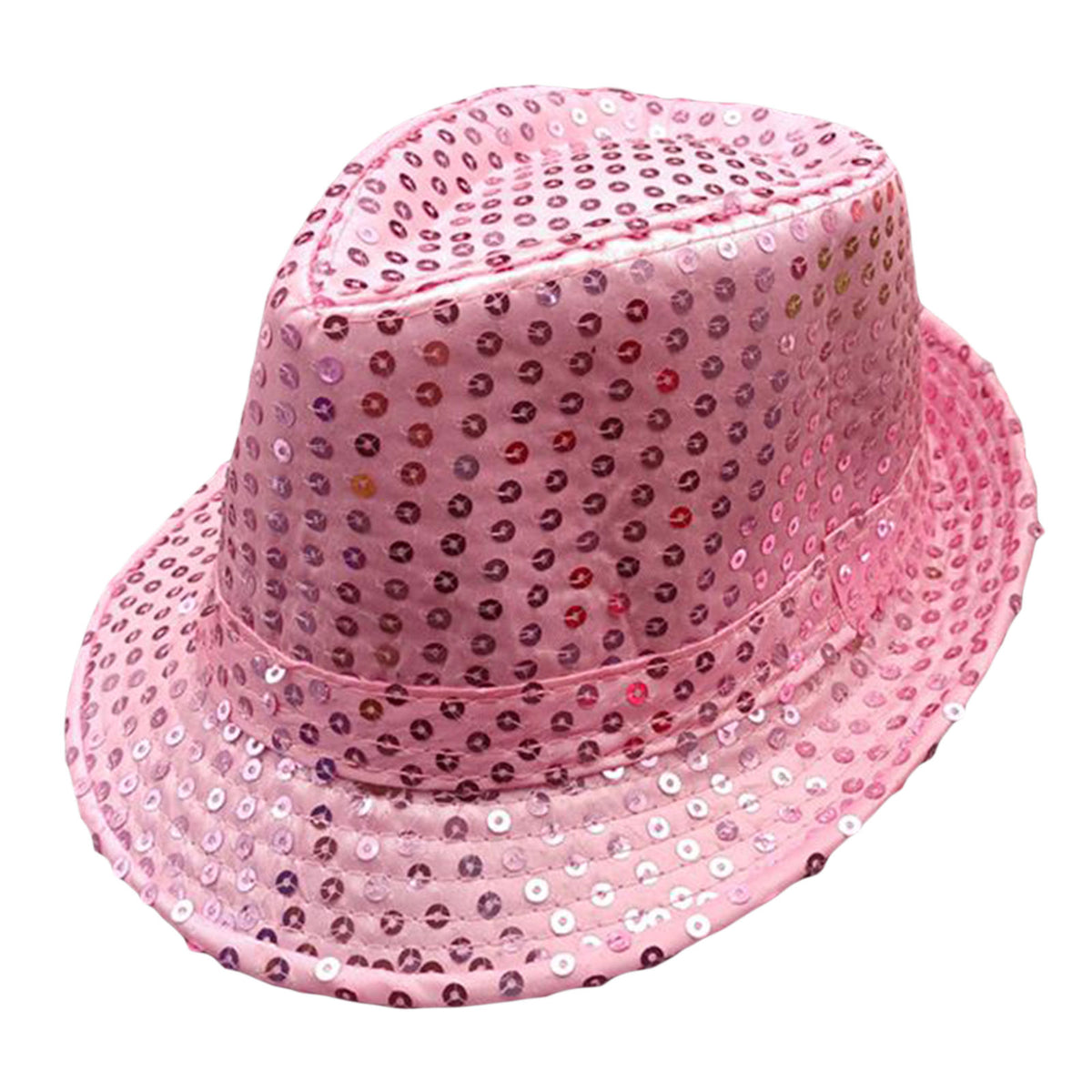 Glitter Hoed Roze