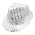Glitter Hoed Zilver