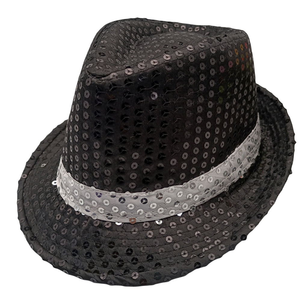 Glitter Hat Black