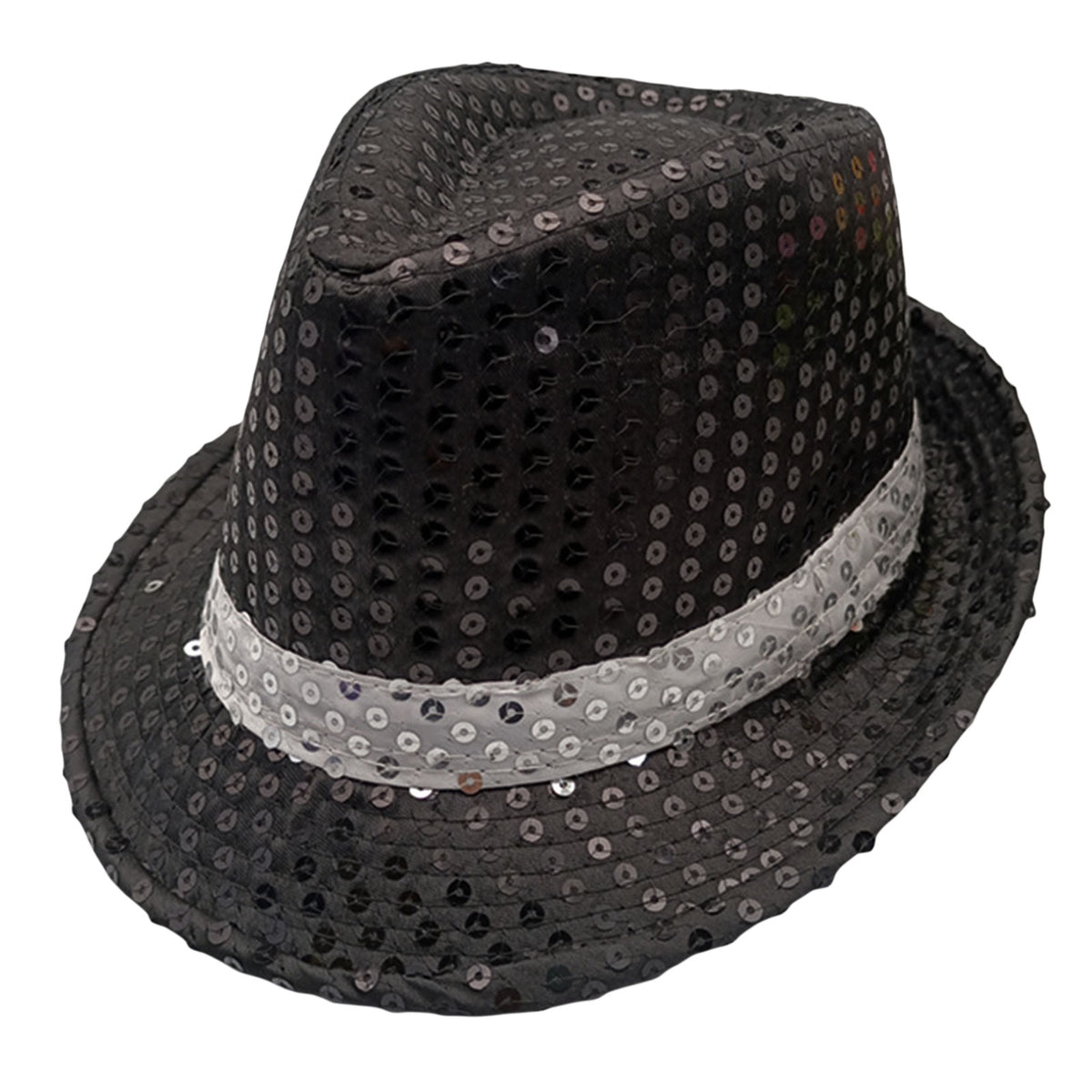Glitter Hat Black