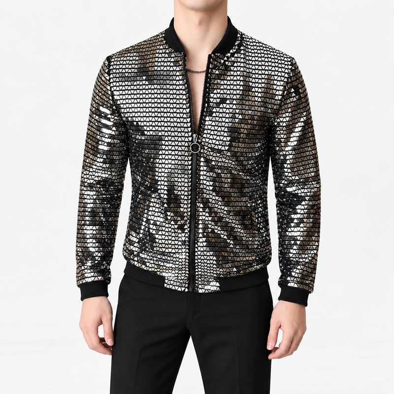 Glitter Jas Heren Carnaval