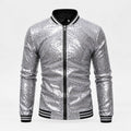 Glitter Jasje Heren Zilver