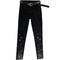 Glitter Jeans Zwart