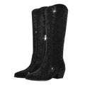 Glitter laarzen dames