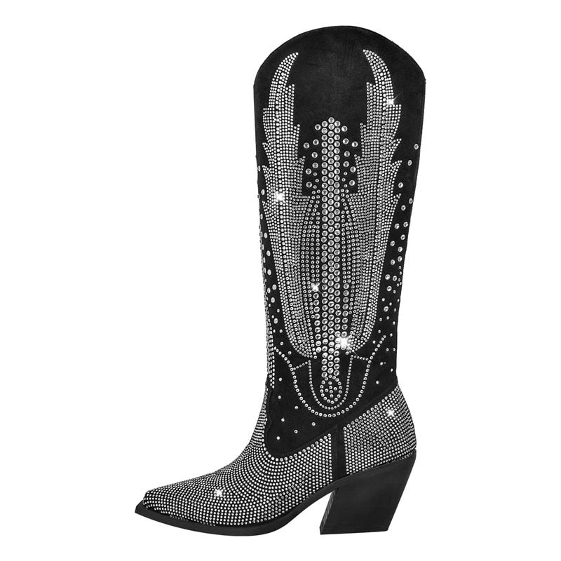 Glitter Laarzen Hoog