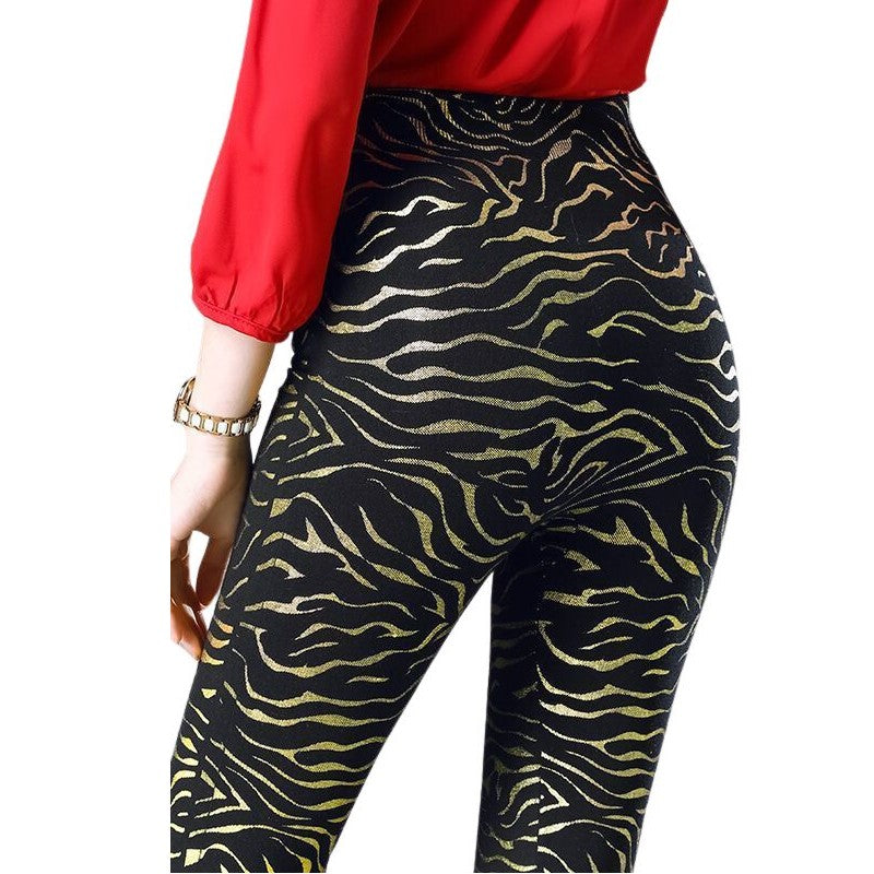 glitter legging dames