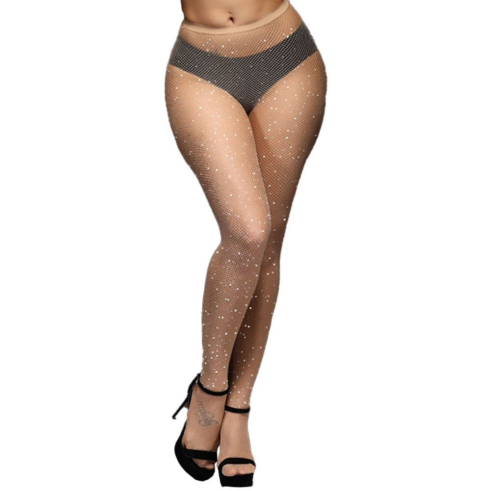Glitter Panty Huidskleur