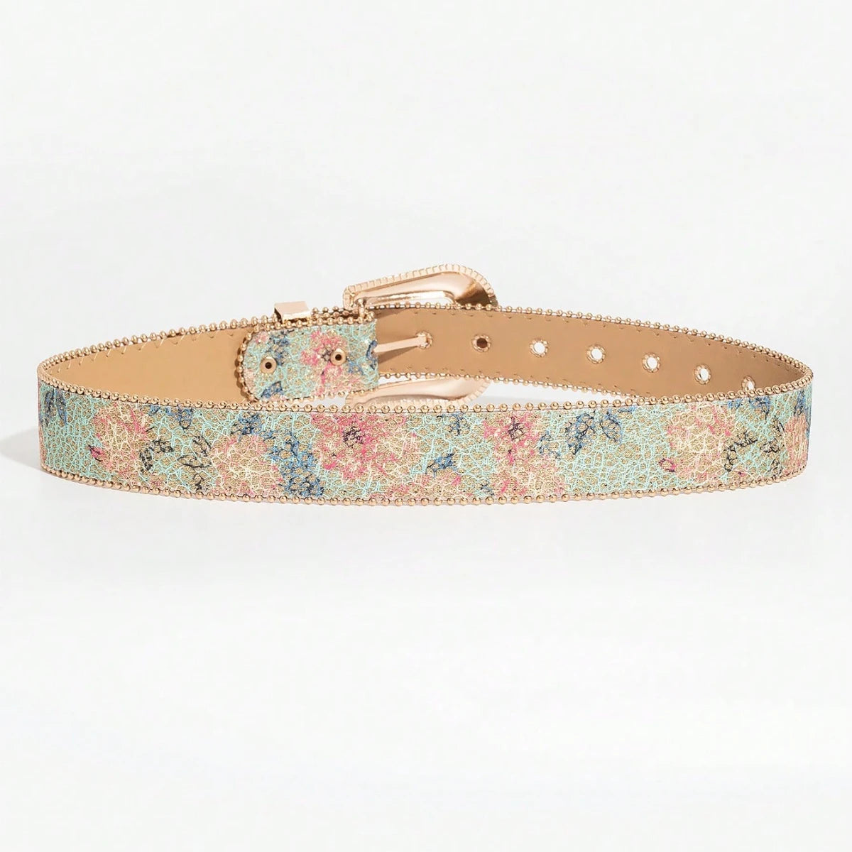 Glitter Riem Beige