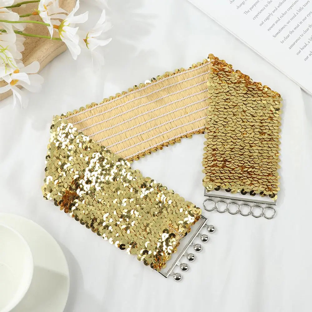 Glitter Riem Elastiek