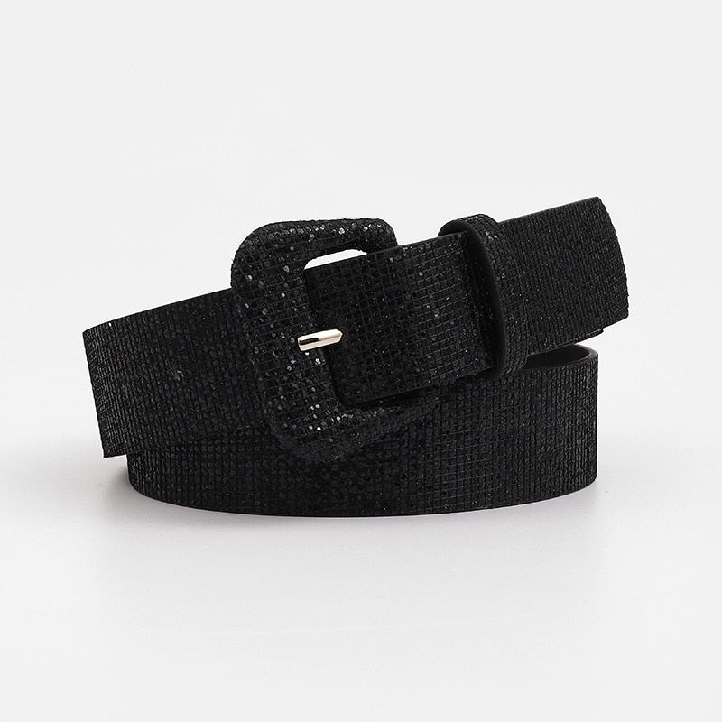 Glitter Belt Buckle