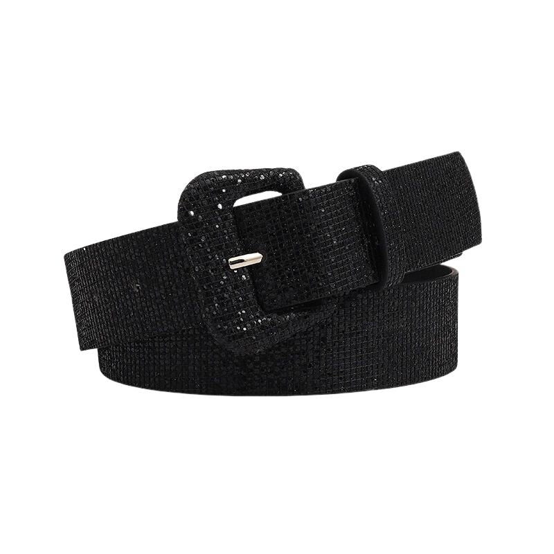 glitter riem gesp