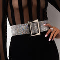 Glitter Riem Jurk