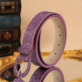 Glitter Riem Paars