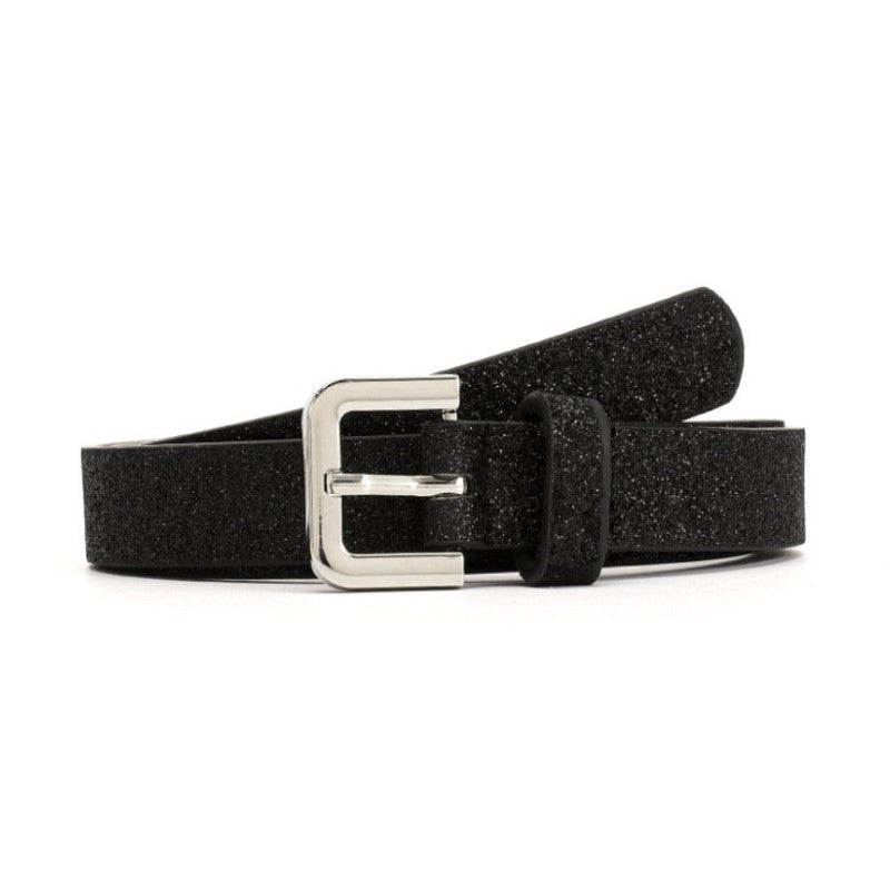 Glitter Riem Zwart
