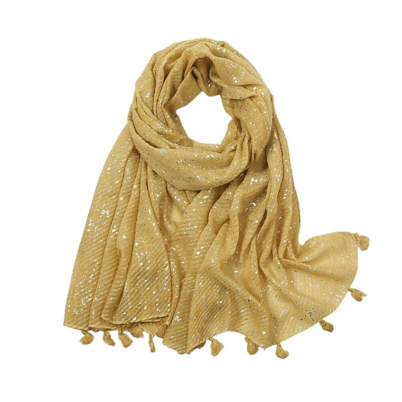 Glitter Sjaal Goud