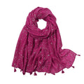 Glitter Sjaal Rood