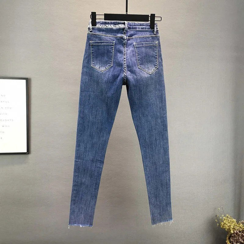 Glitter Skinny Jeans