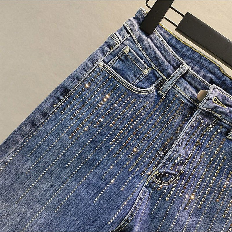 Glitter Skinny Jeans