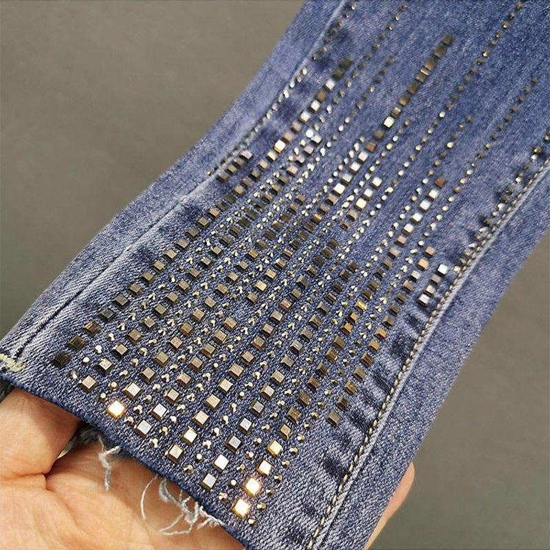 Glitter Skinny Jeans