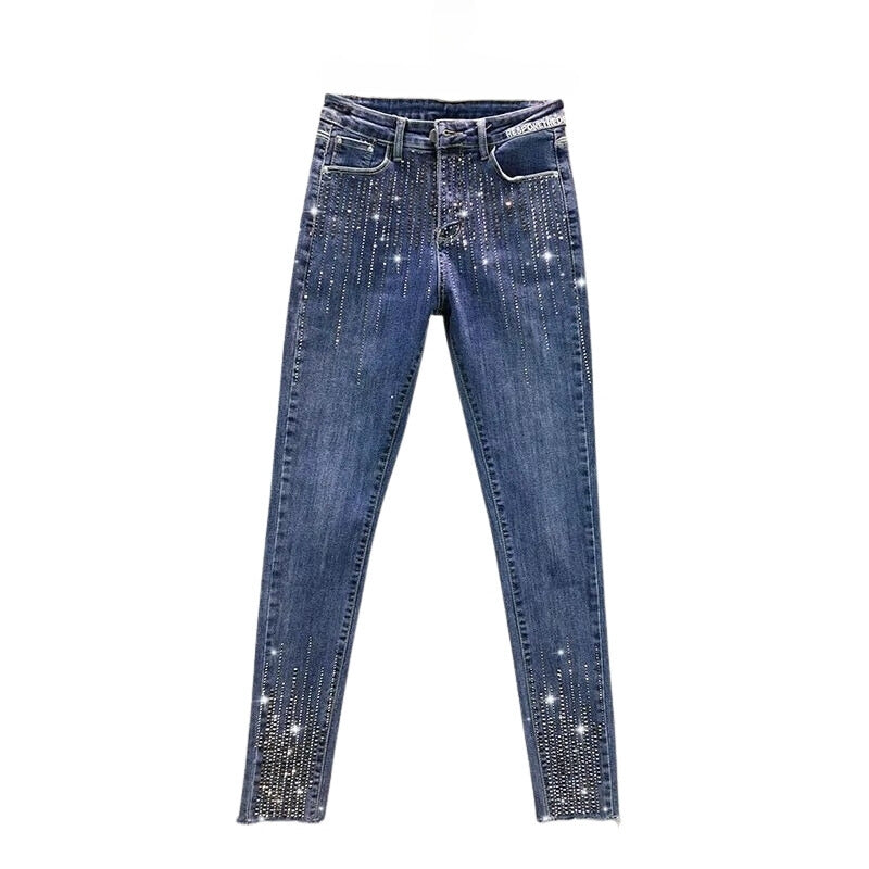 Glitter Skinny Jeans