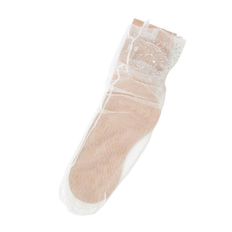 glitter sokken voor dames