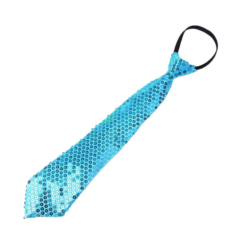 Glitter Stropdas Blauw
