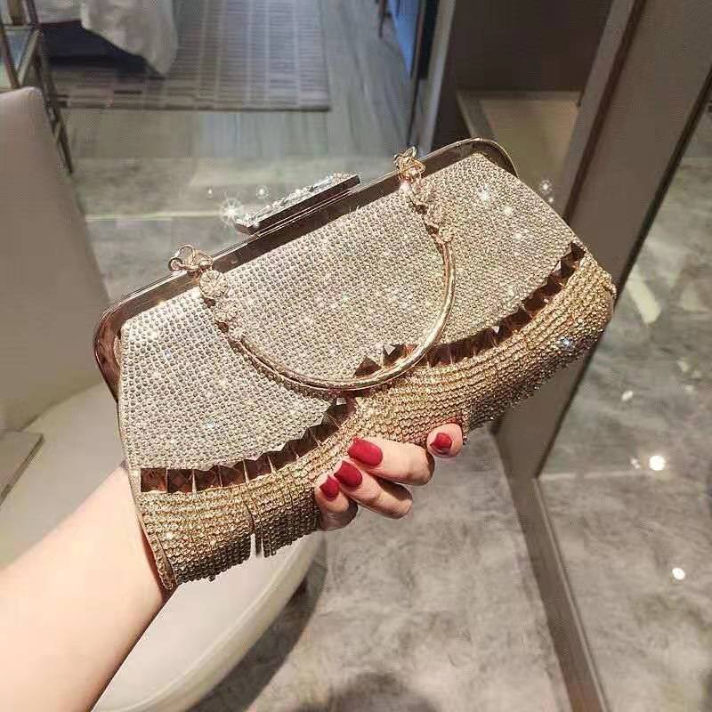 Glitter Purse Girl