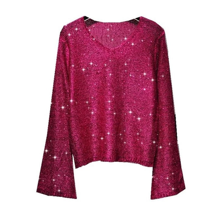 Glitter truitje dames sale