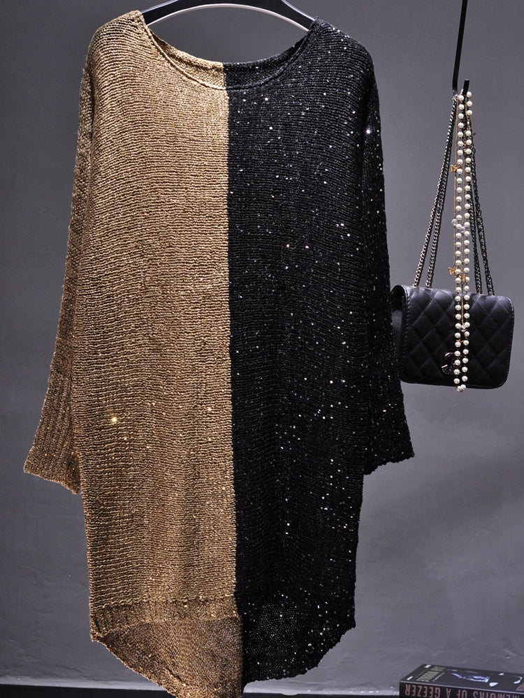Glitter Sweater Dress