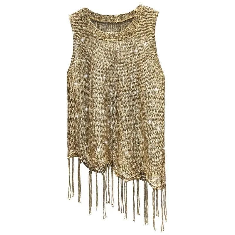 Glitter Trui Korte Mouw
