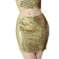 Goud Glitter Rokje