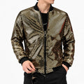 Gouden Pailletten Jas Heren