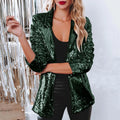 Groen Glitter Jasje