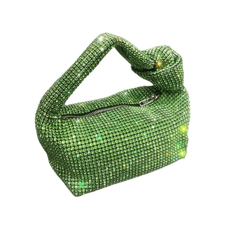Groene Glitter Tas
