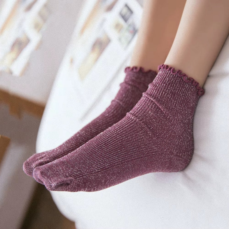 Short Glitter Socks